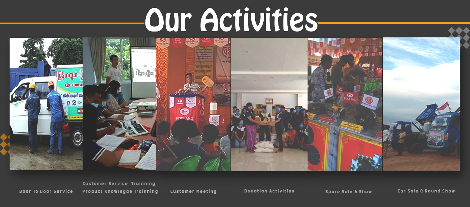 our activities